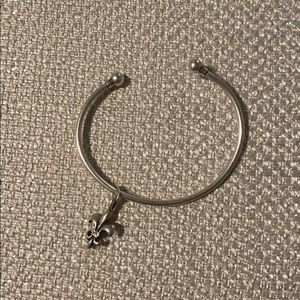 Mignon Faget Fleur de Lis Charm Bracelet